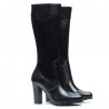 Damenstiefel 1163 schwarz