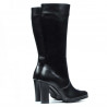 Damenstiefel 1163 schwarz