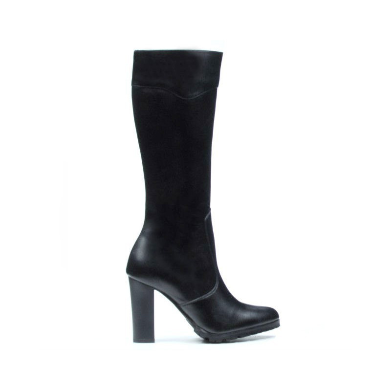 Damenstiefel 1163 schwarz