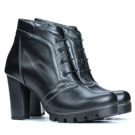 Damenstiefeletten 1137 schwarz