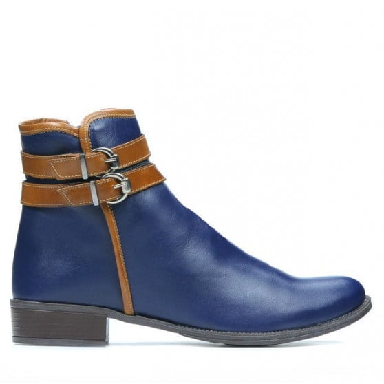 Damenstiefel 3262 indigo+braun Damenstiefel 3262 indigo+braun
