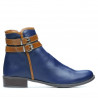 Damenstiefel 3262 indigo+braun