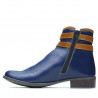 Damenstiefel 3262 indigo+braun