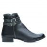 Damenstiefel 3262 schwarz+grau