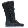 Damenstiefel 3243 schwarzes Velours