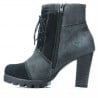 Damenstiefel 1135 grau Antilope+schwarz