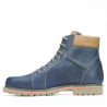 Herrenstiefel 489 Tuxon Indigo+Braun