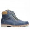 Herrenstiefel 489 Tuxon Indigo+Braun