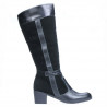 Damenstiefel 3260 schwarz kombiniert