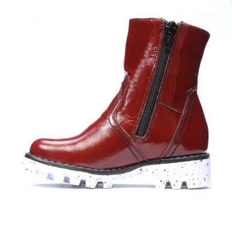 Kinderschuhe 33c Lack Bordeaux