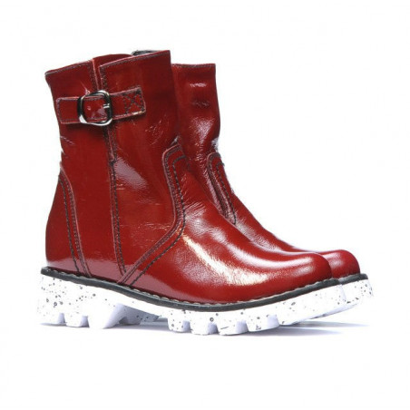 Kinderschuhe 33c Lack Bordeaux