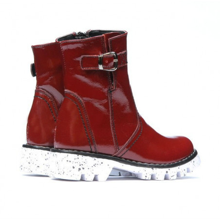 Kinderschuhe 33c Lack Bordeaux