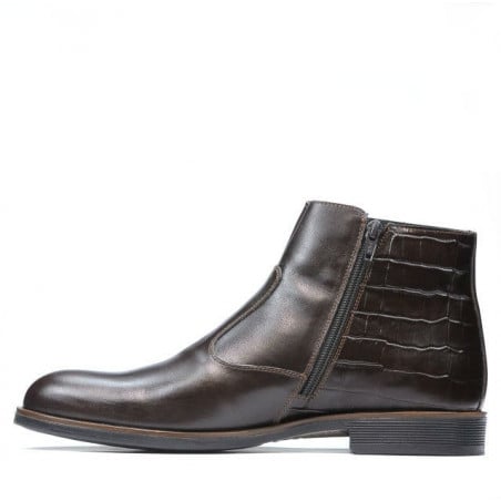 Herrenschuhe 488 Kaffee kombiniert