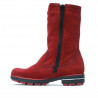 Kinderstiefel 3208 rot Veloursleder