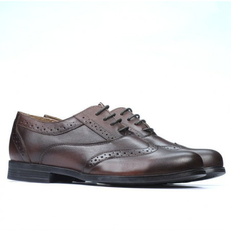Elegante Schuhe für Jugendliche 393 a braun