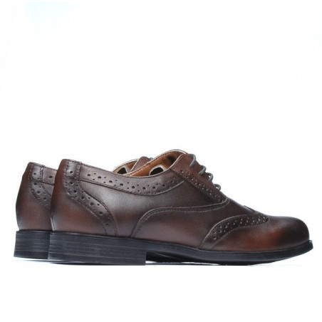 Elegante Schuhe für Jugendliche 393 a braun