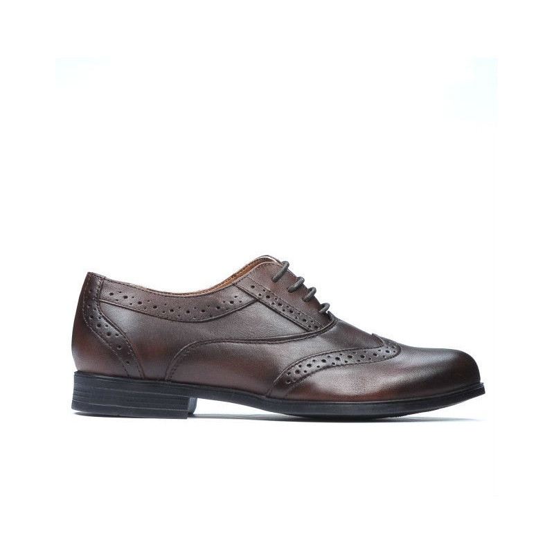 Elegante Schuhe für Jugendliche 393 a braun