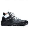 Jugendschuhe 436 schwarz+weiß