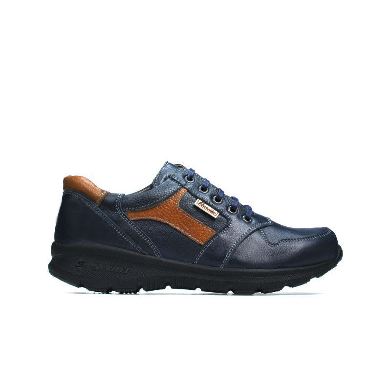 Jugendsportschuhe 397 Indigo+Braun