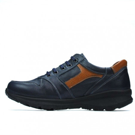 Jugendsportschuhe 397 Indigo+Braun