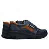Jugendsportschuhe 397 Indigo+Braun