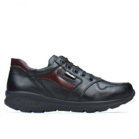 Jugendsportschuhe 397 schwarz+weinrot