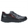 Jugendsportschuhe 397 schwarz+weinrot