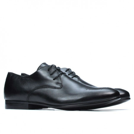 Elegante Herrenschuhe 828 Schwarz