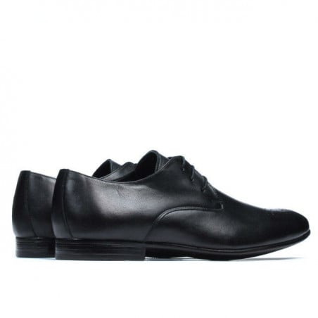 Elegante Herrenschuhe 828 Schwarz