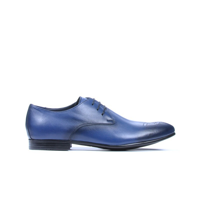 Elegante Herrenschuhe 828 a Indigo