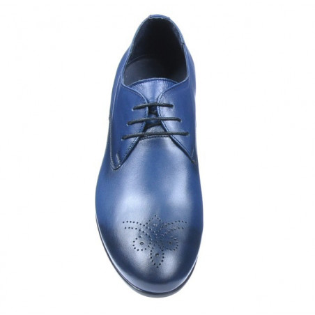 Elegante Herrenschuhe 828 a Indigo