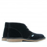 Damenstiefel 7100 schwarz Velours