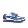 Kinderschuhe 16-1c indigo+weiß