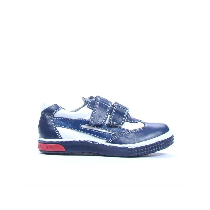 Kinderschuhe 16-1c indigo+weiß