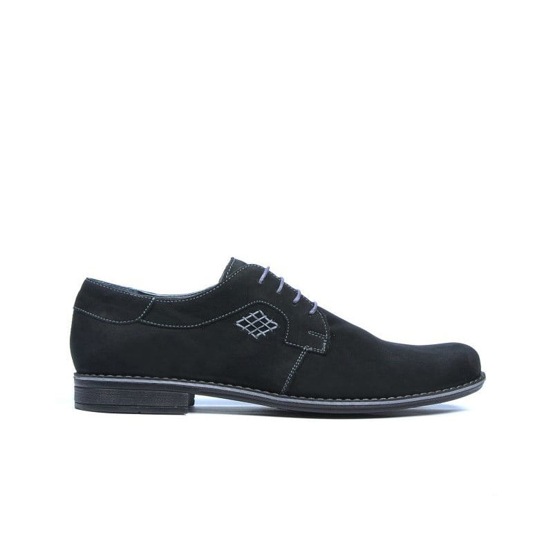 Herrenschuhe casual / elegant 730 schwarzes Bufo