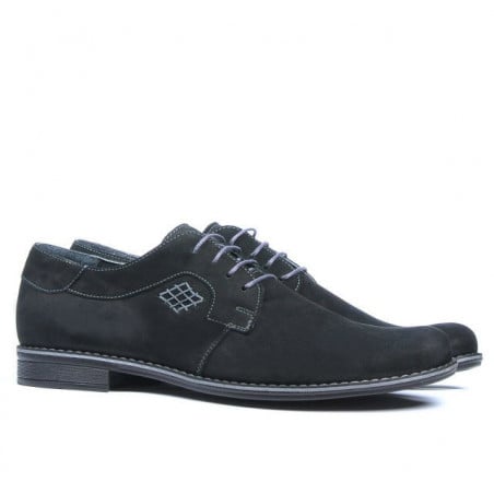 Herrenschuhe casual / elegant 730 schwarzes Bufo