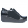 Damen Freizeitschuhe 668 schwarz kombiniert