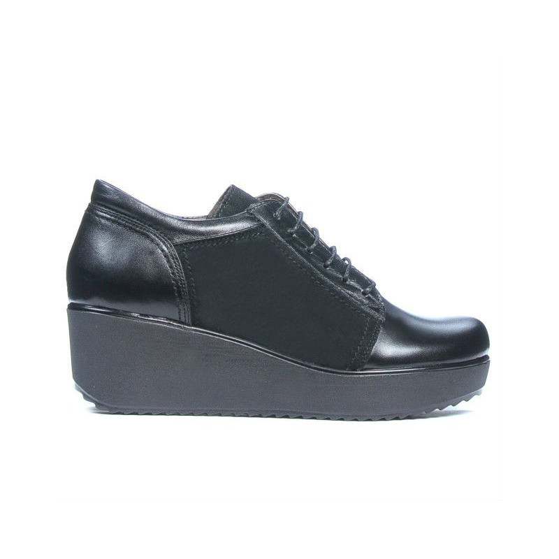 Damen Freizeitschuhe 668 schwarz kombiniert