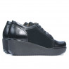Damen Freizeitschuhe 668 schwarz kombiniert