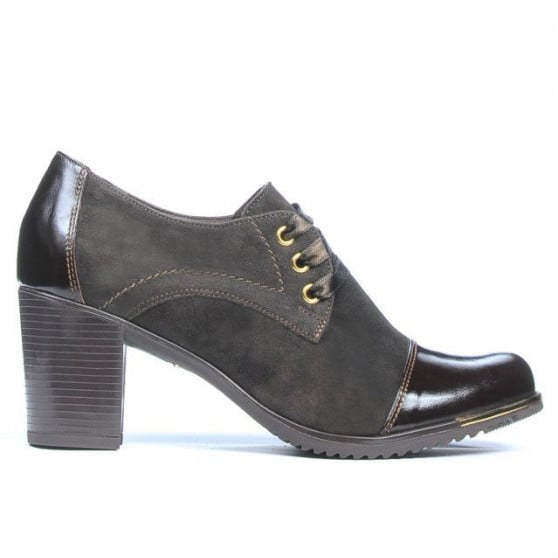 Damen Freizeitschuhe 667 kombiniert lackiert braun Damen Freizeitschuhe 667 kombiniert lackiert braun