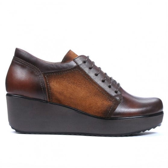 Freizeitschuhe Damen 668 braun kombiniert Freizeitschuhe Damen 668 braun kombiniert