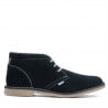 Herrenstiefel 7300 schwarzes Veloursleder