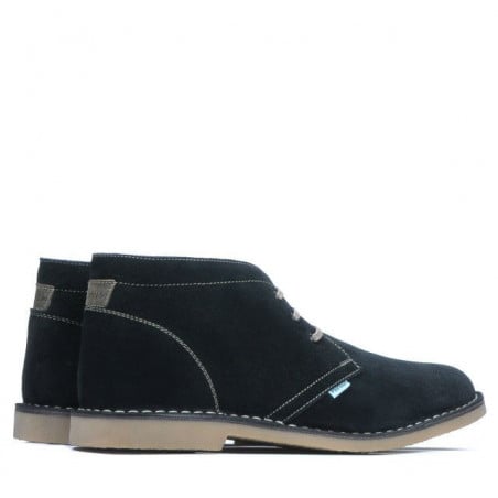 Herrenstiefel 7300 schwarzes Veloursleder