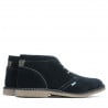Herrenstiefel 7300 schwarzes Veloursleder