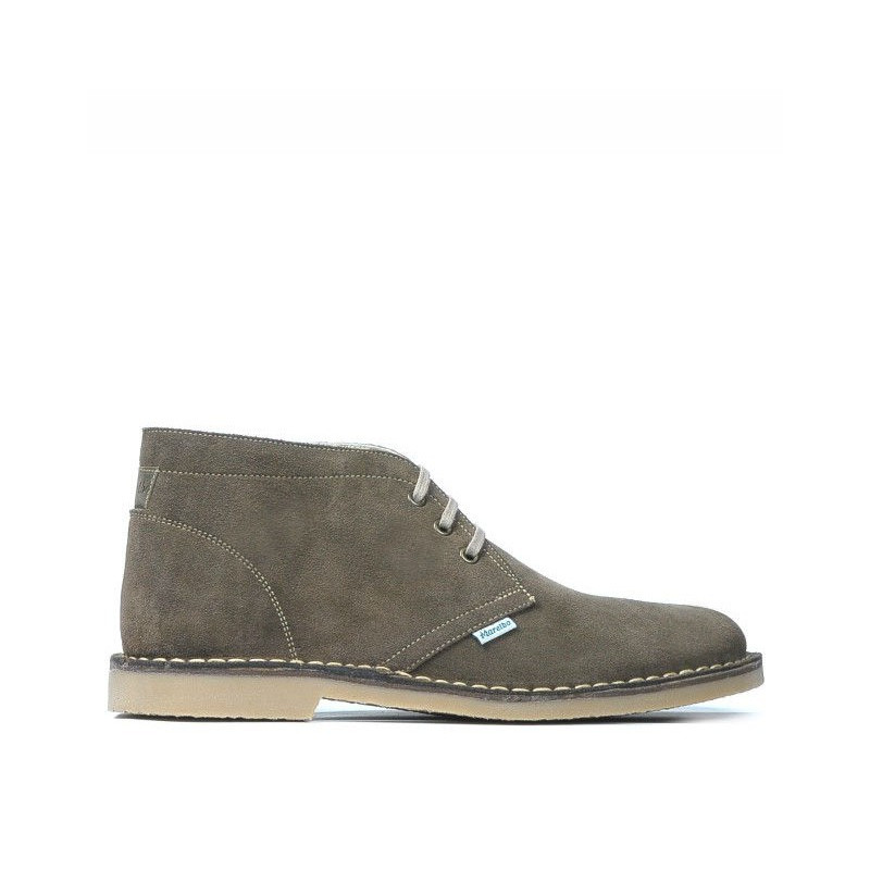 Ghetestiefel Herren 7300 braunes Veloursleder