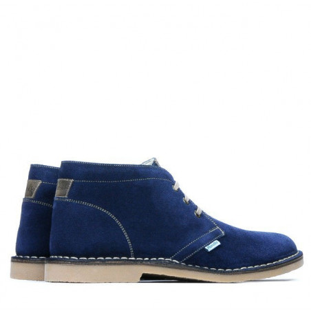 Herrenstiefel 7300 Indigo Veloursleder