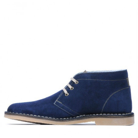 Herrenstiefel 7300 Indigo Veloursleder