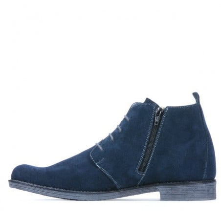 Herrenstiefel 412 Indigo Veloursleder