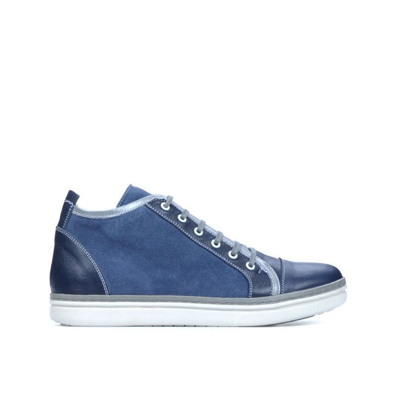 Herrenstiefel 480 indigo kombiniert
