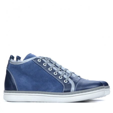 Herrenstiefel 480 indigo kombiniert